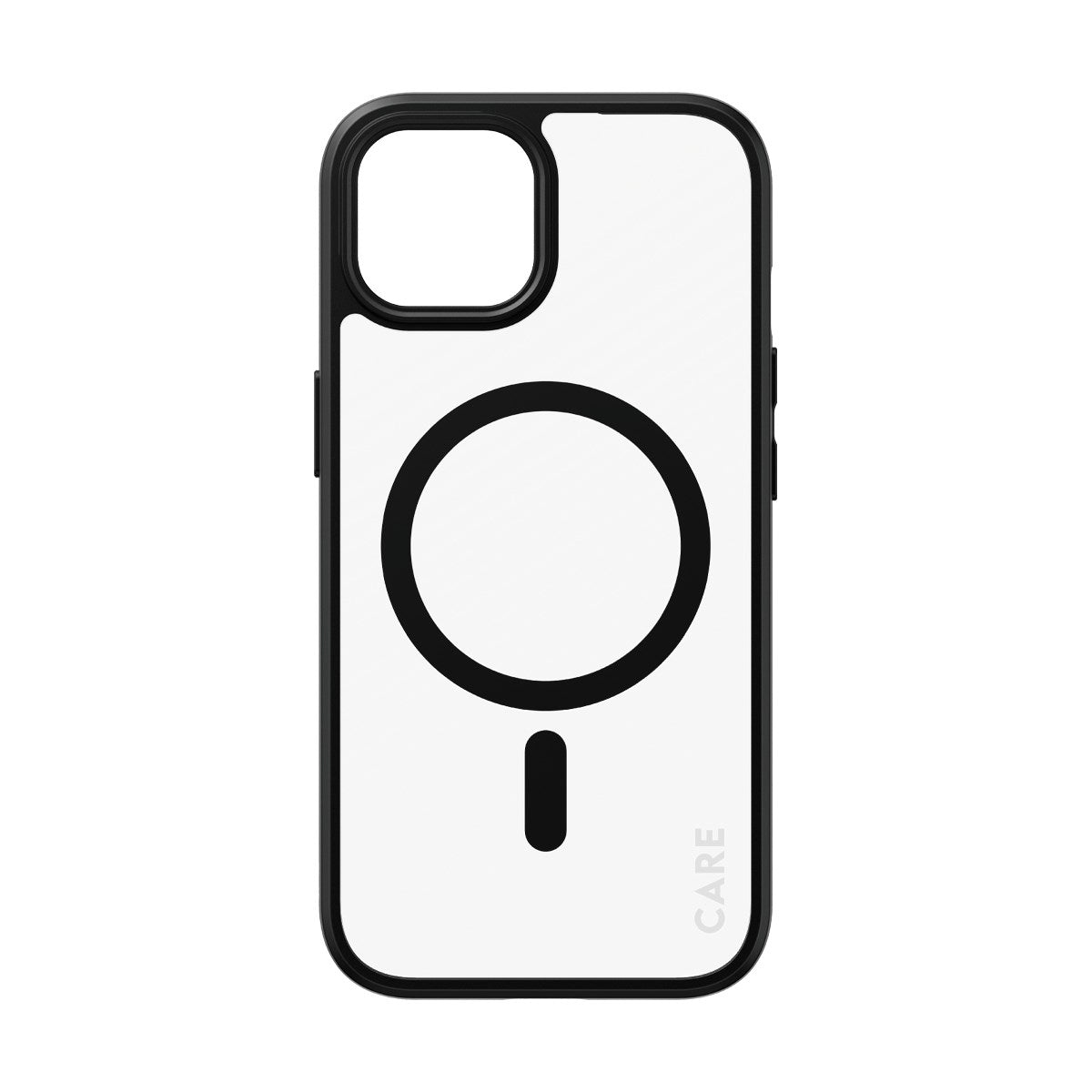 CARE by PanzerGlass® Flagship Case Transparent Urban Combat m. Schwarz MagSafe iPhone 15